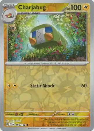 Charjabug Reverse Holo 055 Normal
