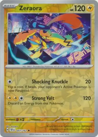 Zeraora Reverse Holo 057 Normal