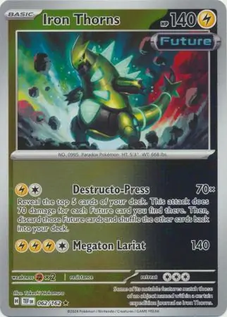 Iron Thorns Reverse Holo 062 Normal