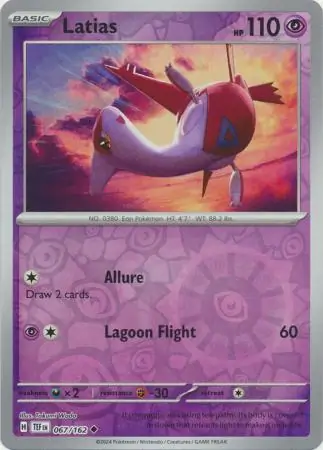 Latias Reverse Holo 067 Normal