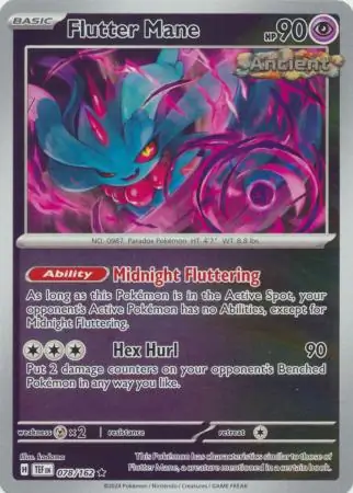 Flutter Mane Reverse Holo 078