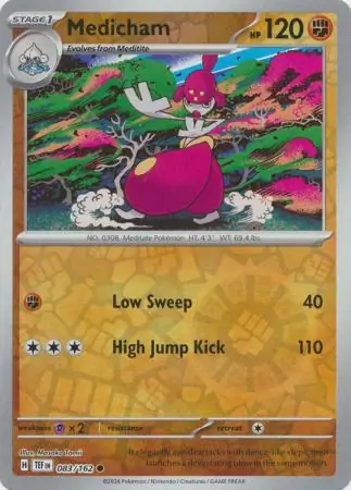 Medicham Reverse Holo 083 Normal