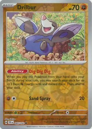 Drilbur Reverse Holo 085 Normal