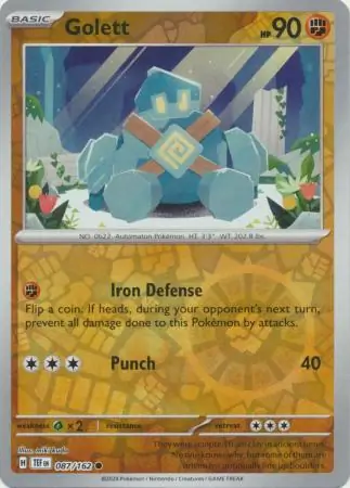 Golett Reverse Holo 087 Normal