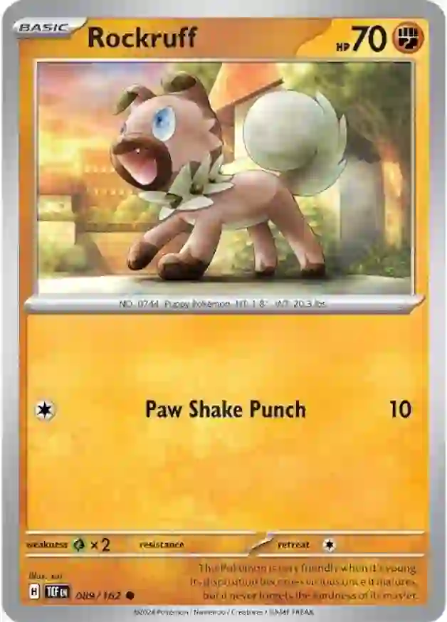 Rockruff 089 Normal