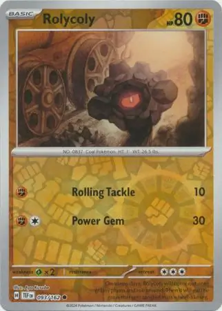 Rolycoly Reverse Holo 093 Normal