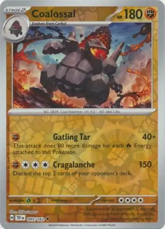 Coalossal Reverse Holo 095