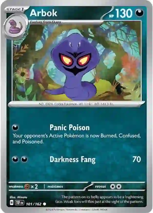 Arbok 101 Normal