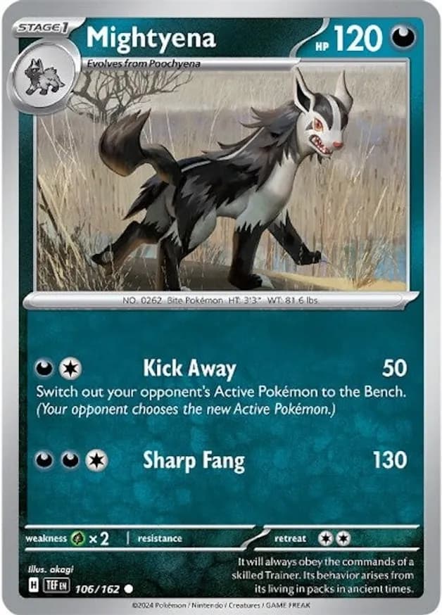Mightyena 106 Normal