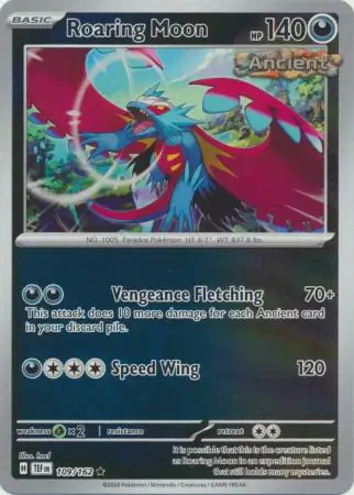 Roaring Moon Reverse Holo 109 Normal