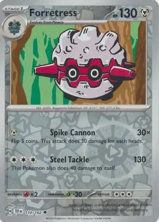 Forretress Reverse Holo 110
