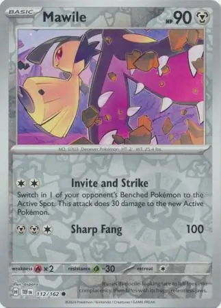 Mawile Reverse Holo 112 Normal