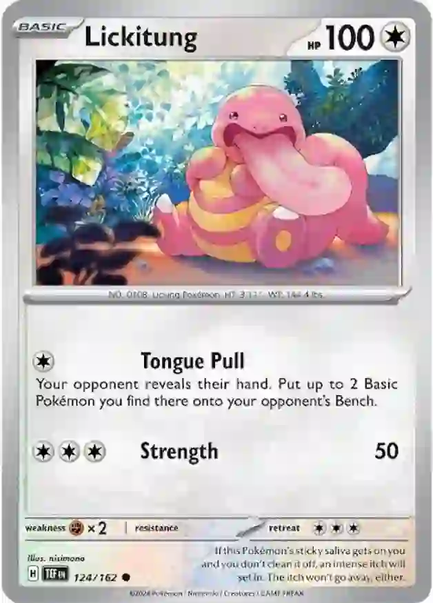 Lickitung 124 Normal