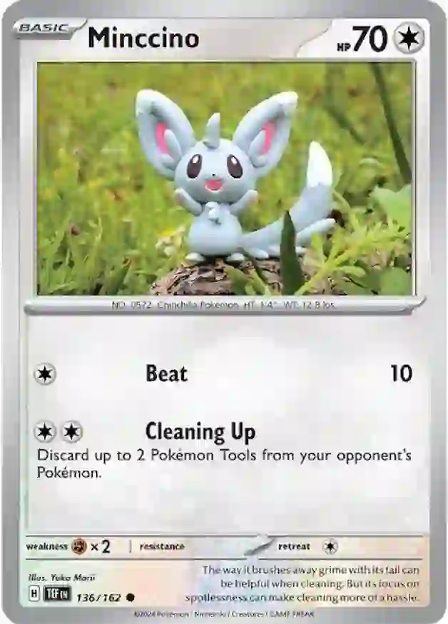 Minccino 136 Normal