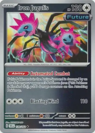 Iron Jugulis Reverse Holo 139