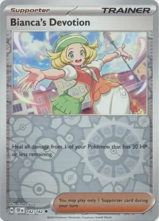 Bianca's Devotion Reverse Holo 142 Normal