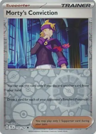 Morty's Conviction Reverse Holo 155