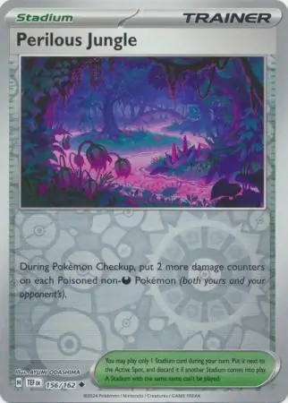 Perilous Jungle Reverse Holo 156 Normal