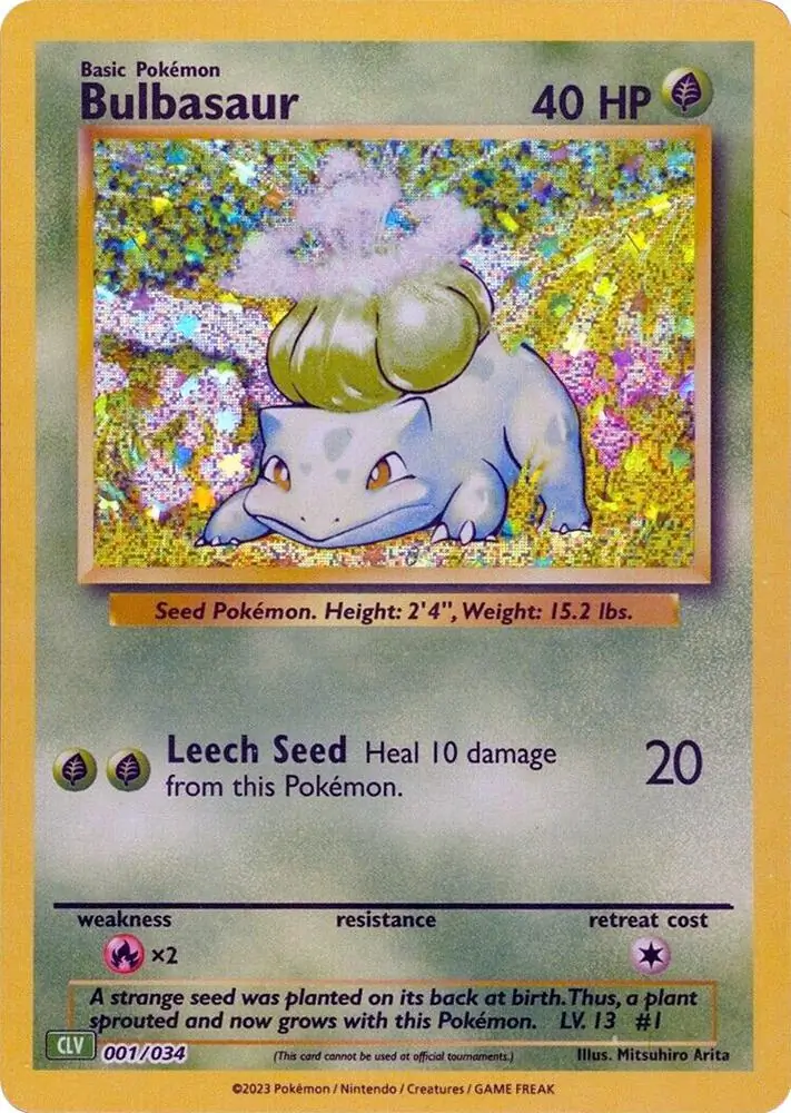 Bulbasaur 001
