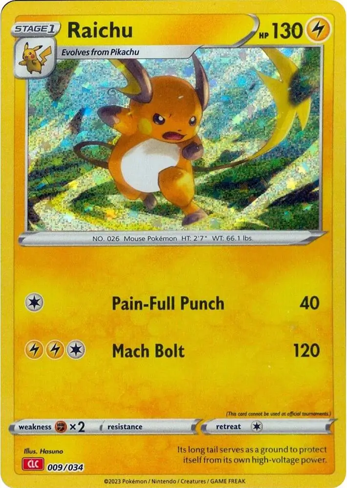 Raichu 009 Normal