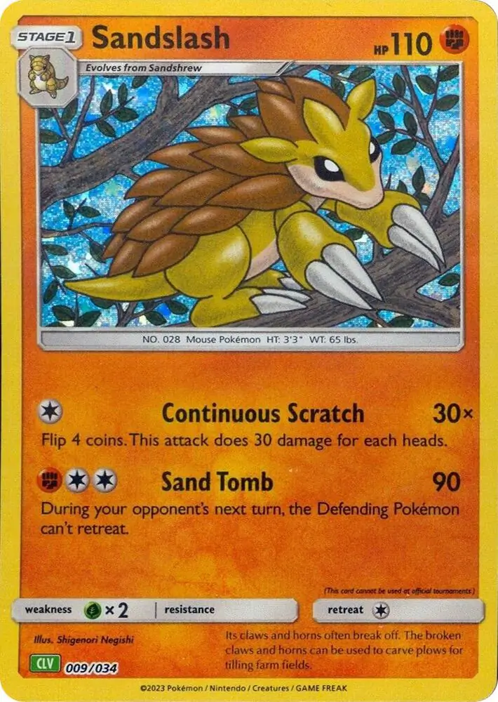 Sandslash 009 Normal
