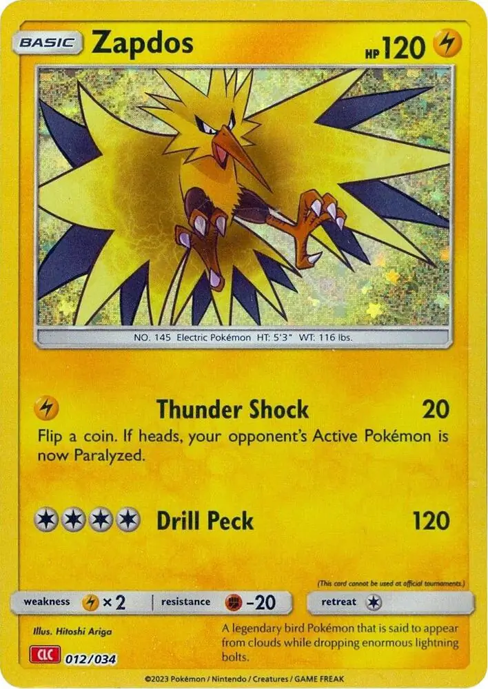 Zapdos 012 Normal