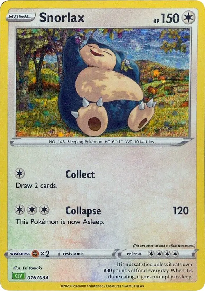 Snorlax 016 Normal