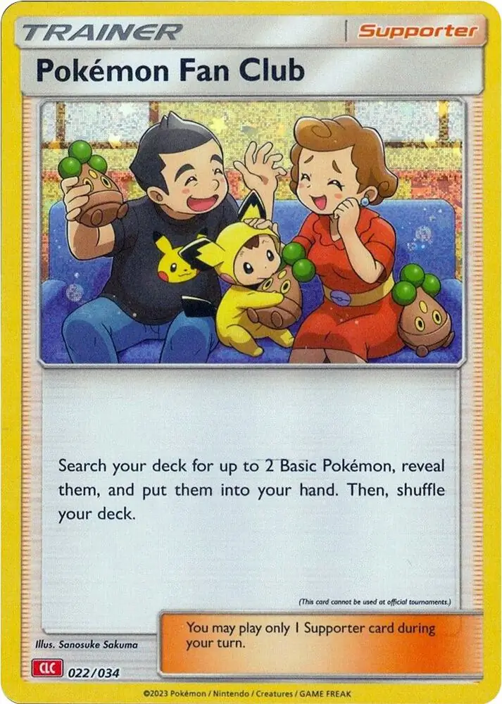 Pokemon Fan Club CLC 022 Normal