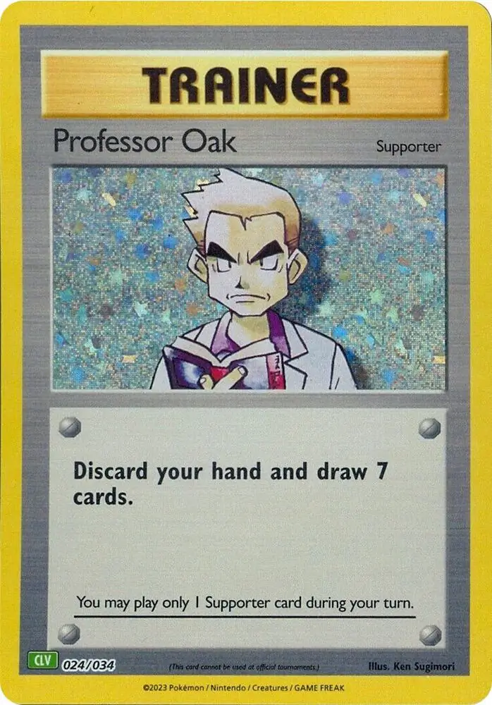 Professor Oak CLV 024 Normal