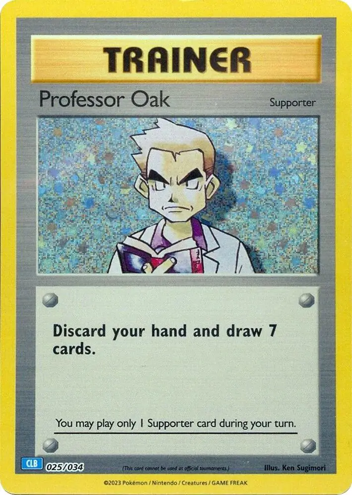 Professor Oak CLB 025 Normal