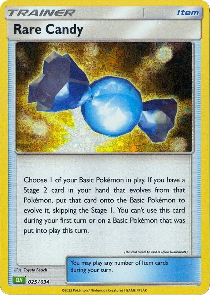 Rare Candy CLV 025 Normal