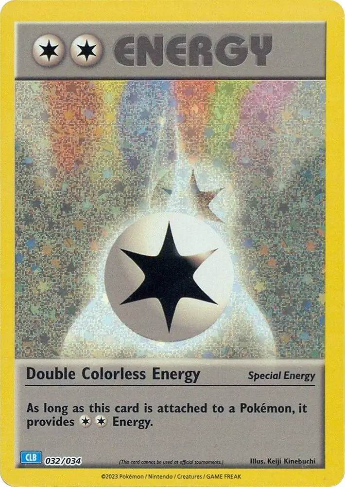 Double Colorless Energy CLB 032 Normal