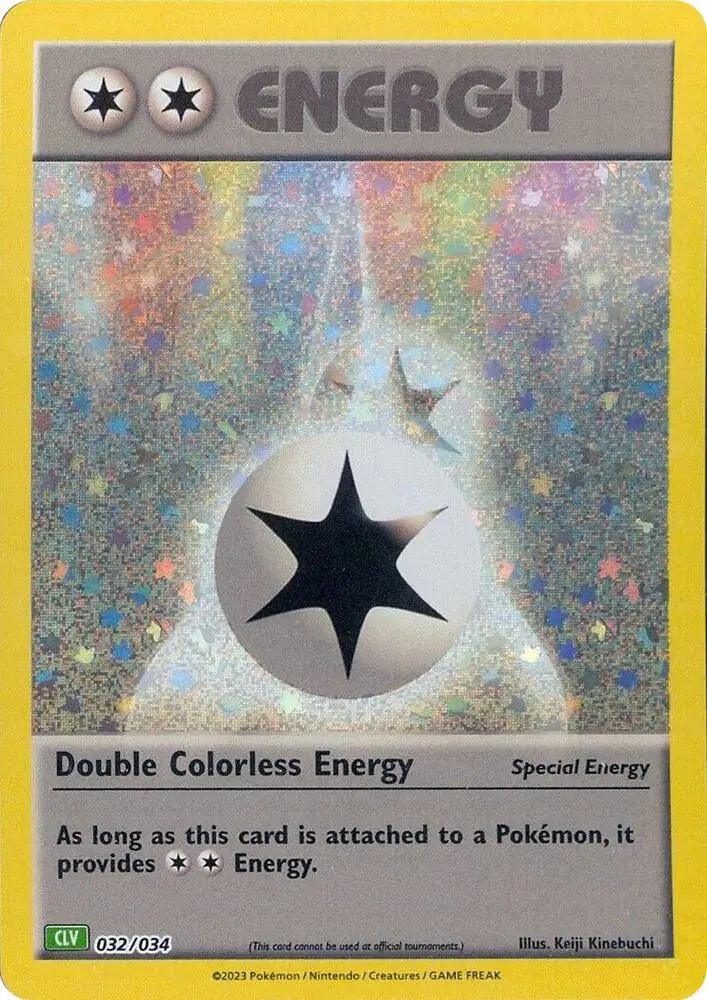 Double Colorless Energy CLV 032