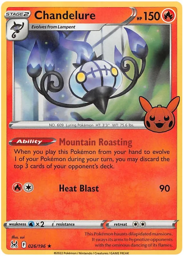 Chandelure 026 Normal
