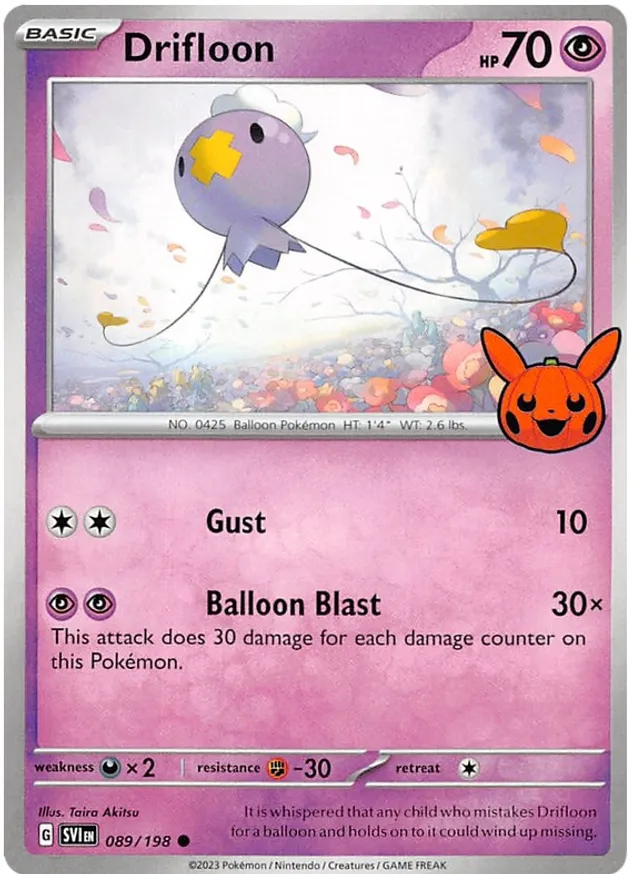 Drifloon 089 Normal