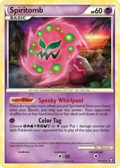 Spiritomb Holo 10