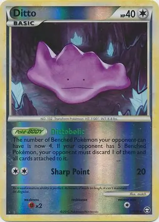 Ditto Reverse Holo 17