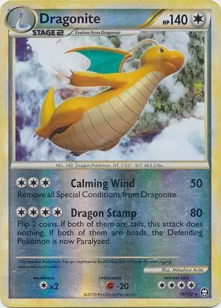 Dragonite Reverse Holo 18