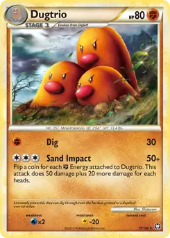 Dugtrio 19 Normal