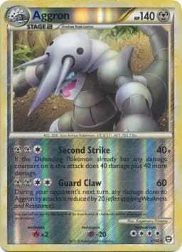 Aggron Reverse Holo