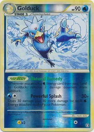 Golduck Reverse Holo 22 Normal