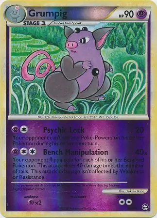 Grumpig Reverse Holo 23