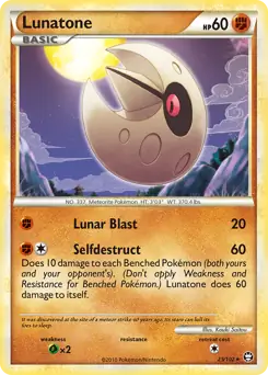 Lunatone 25 Normal
