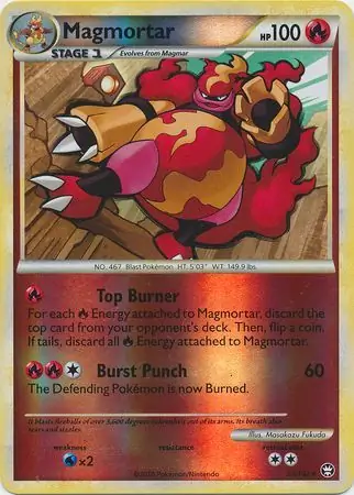 Magmortar Reverse Holo 27