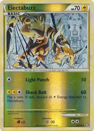 Electabuzz Reverse Holo 33