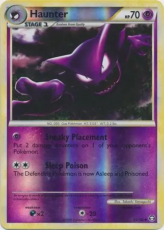 Haunter Reverse Holo 35 Normal