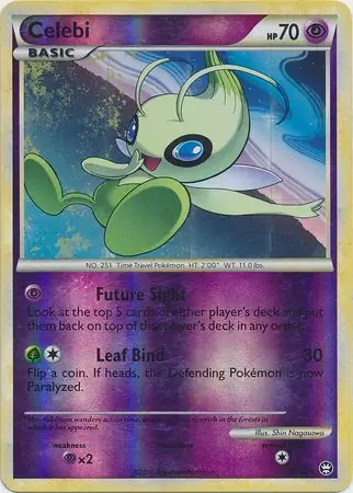 Celebi Reverse Holo 3 Normal