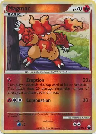 Magmar Reverse Holo 42