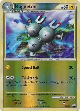 Magneton Reverse Holo 43 Normal