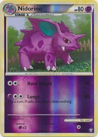 Nidorino Reverse Holo 46 Normal